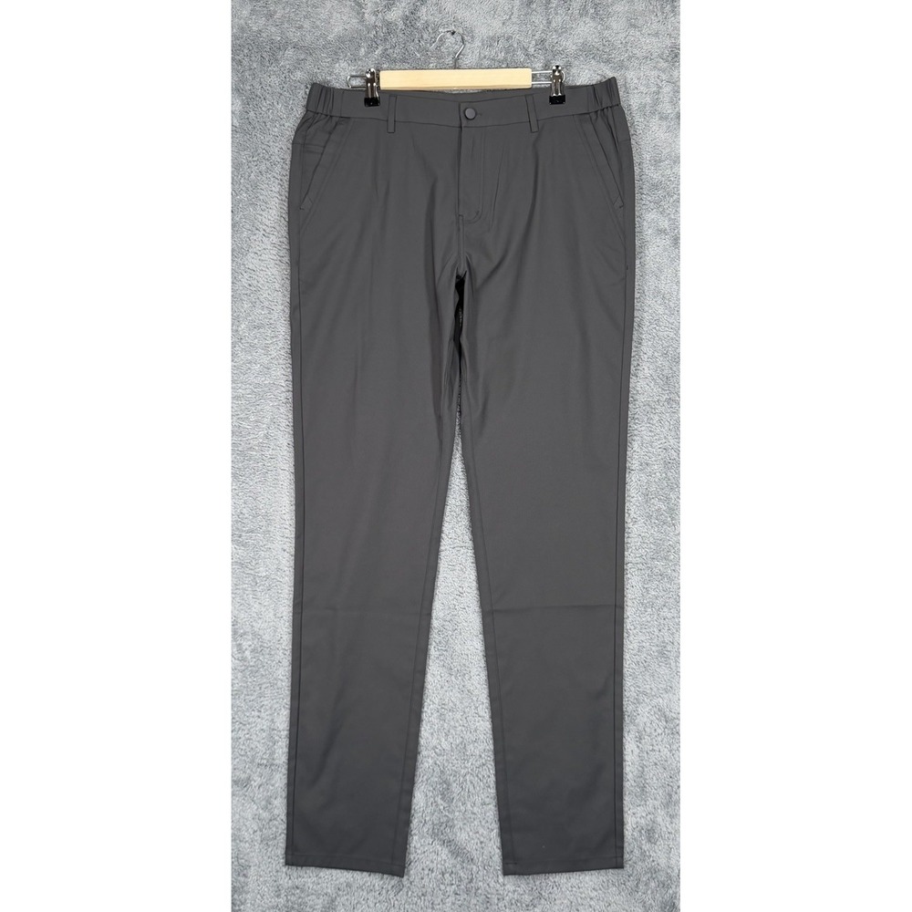 Jack Archer Pants Mens 35x36 Charcoal Jetsetter Tech Performance‎ Golf Chino
